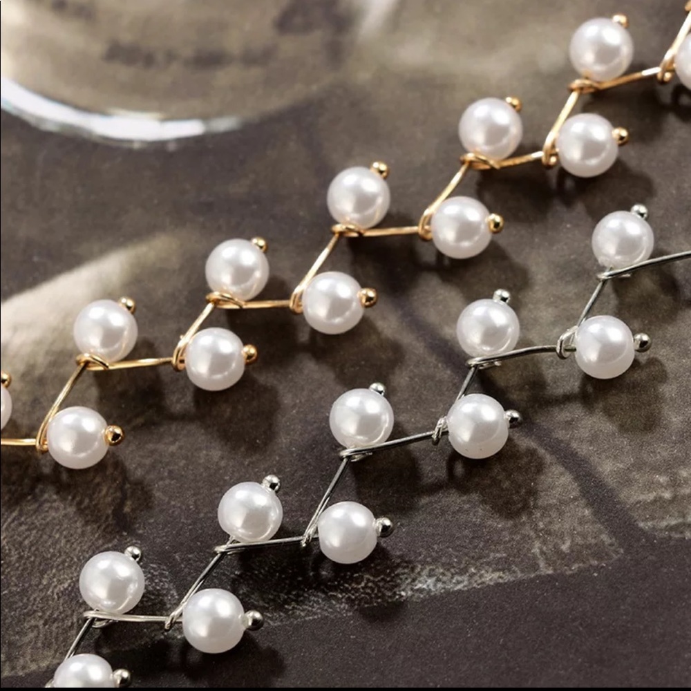 • Brianna • Pearl Choker - Picture 2 of 5
